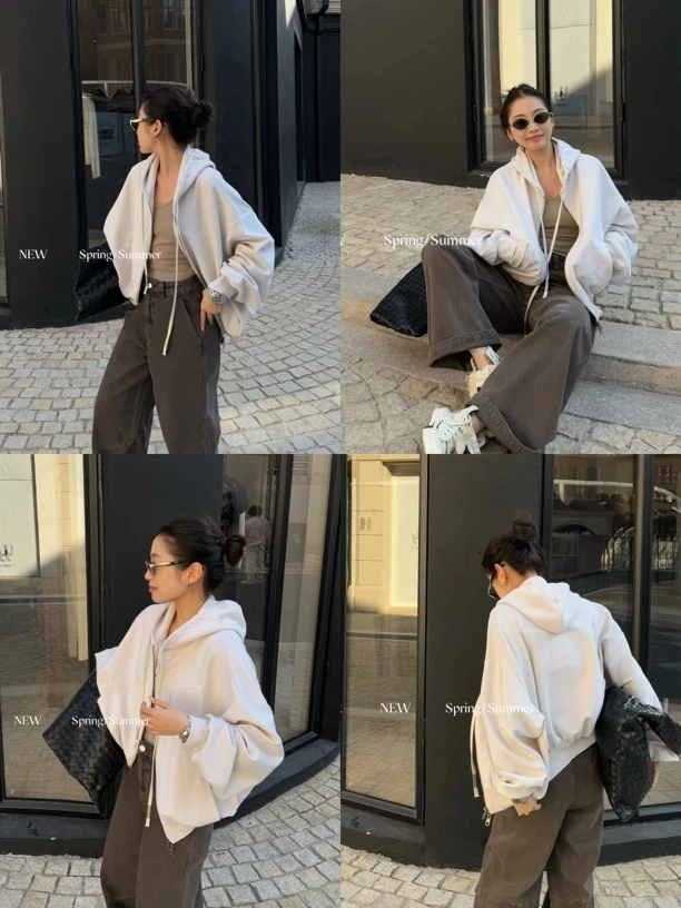 福秒-经典的！连帽短款外套（JD90122#）JVV