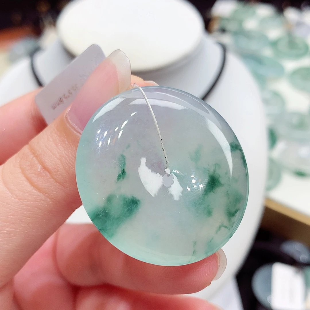 颈饰未镶嵌翡翠翡翠73，35.5/5.8