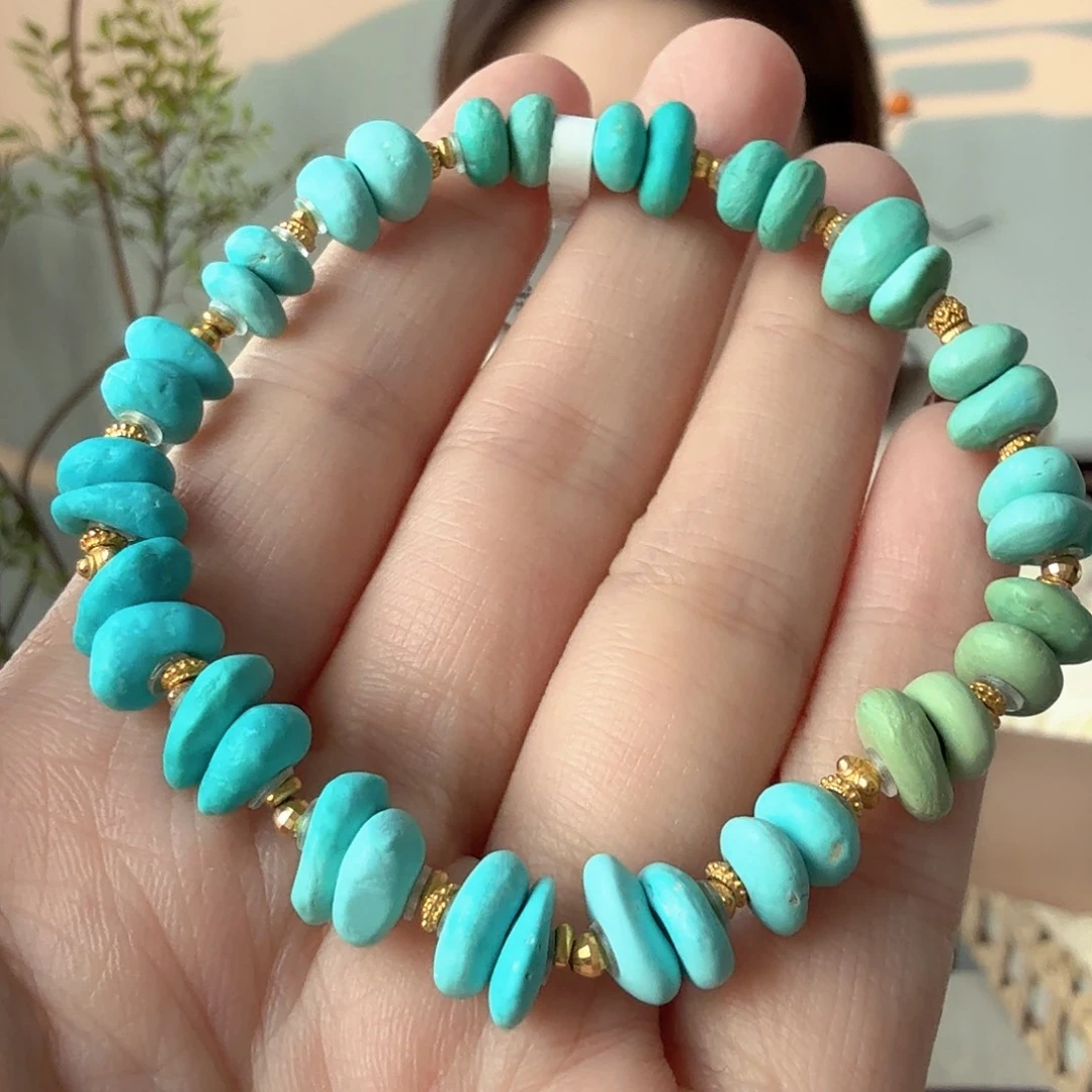 绿松石未镶嵌珠宝奇石