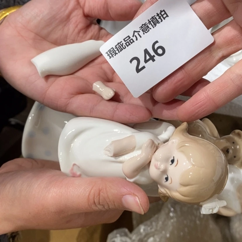 【闪购商品】摆件钱**量陶瓷摆件瑕疵特卖