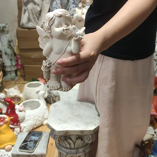 合成树脂树脂拿鸟小天使
