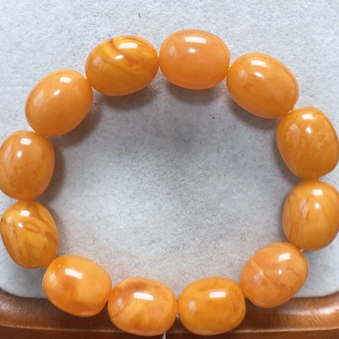 蜜蜡未镶嵌手串蜜蜡