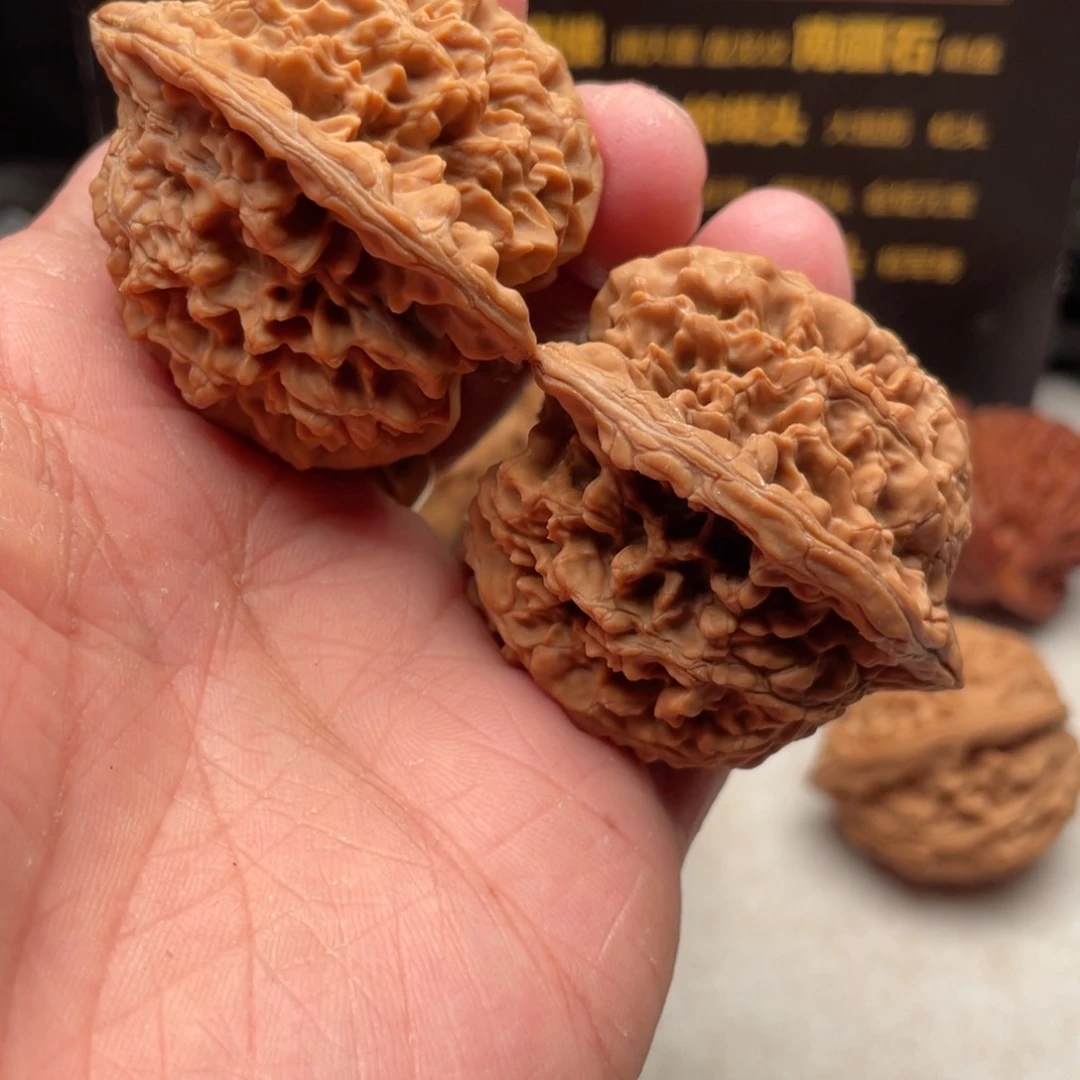 文玩核桃把件T*C46尺全品满天星