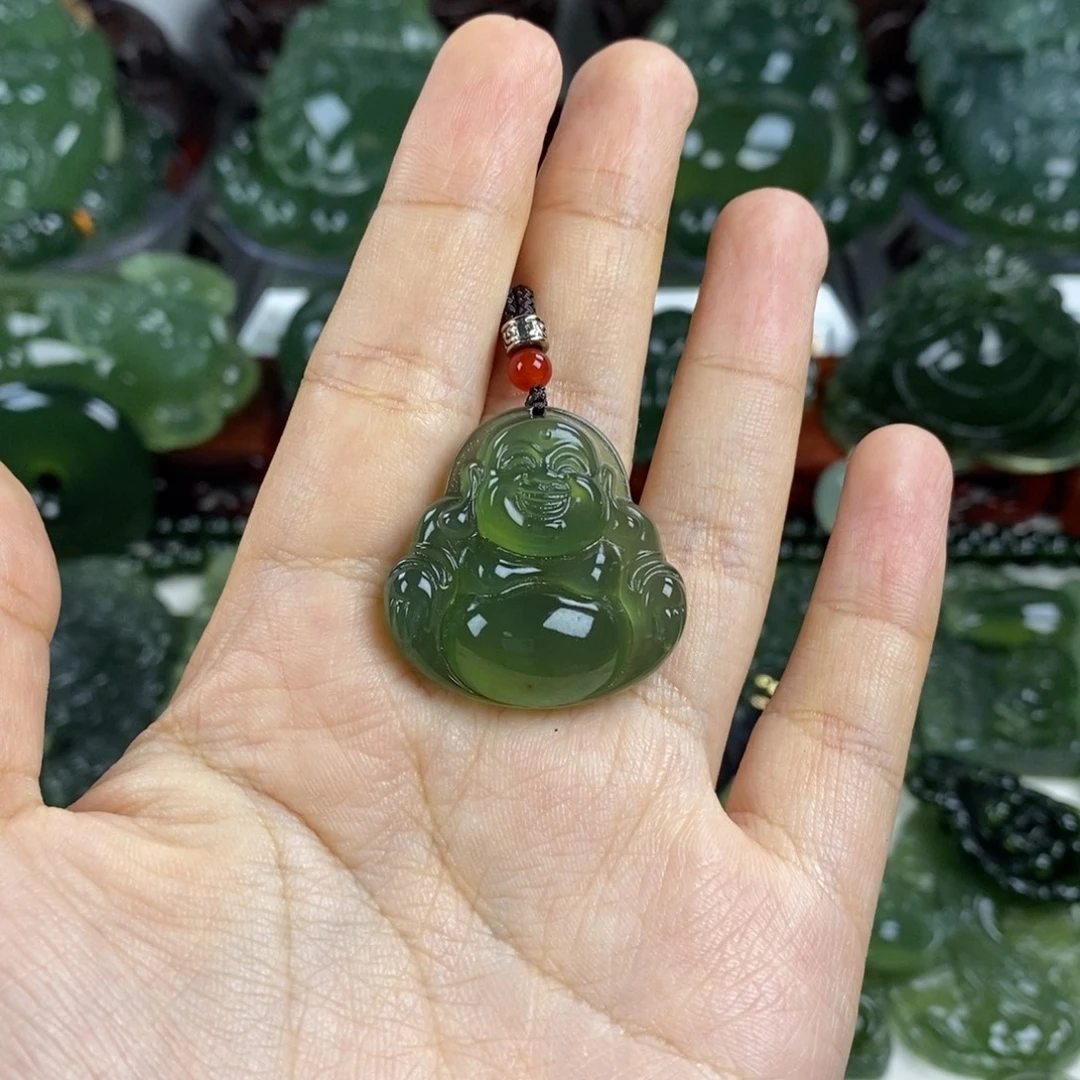 美***辰岫玉未镶嵌挂件挂件