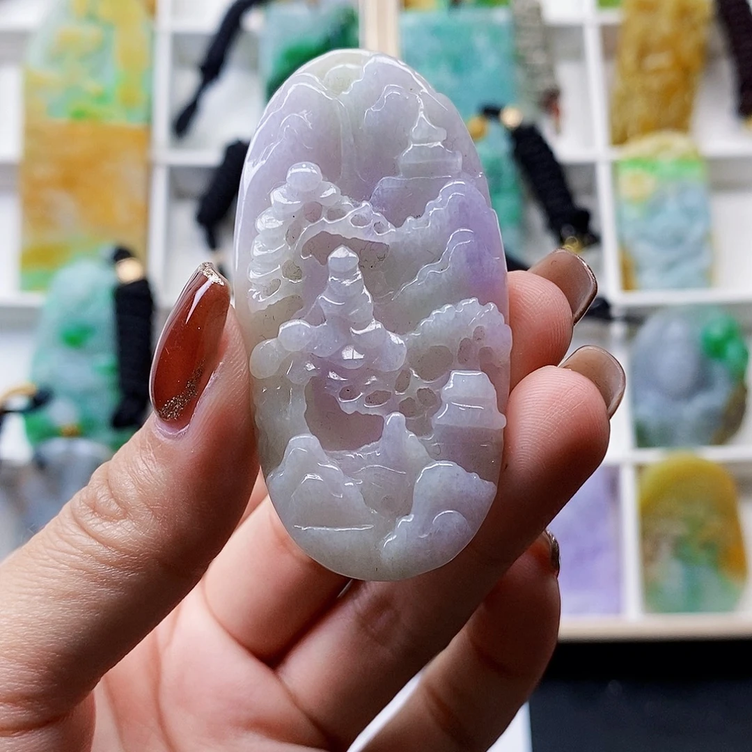 定制翡翠未镶嵌翡翠A货