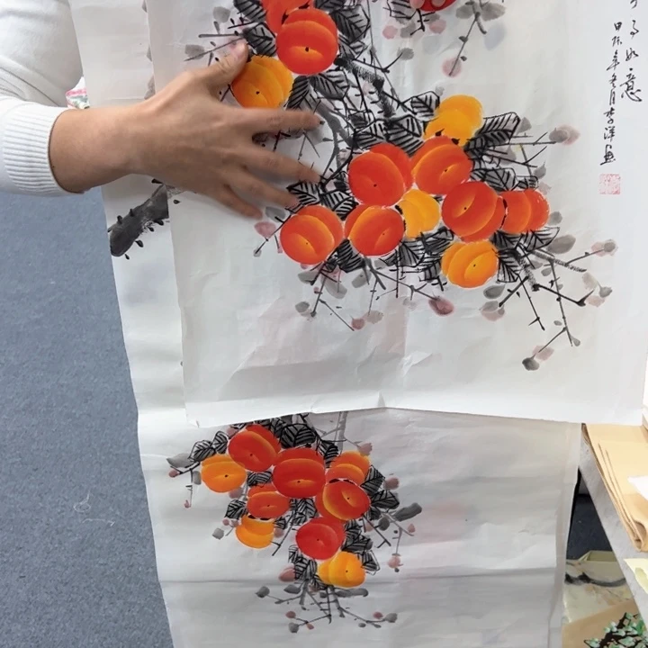 国画纯手绘作品欣赏图