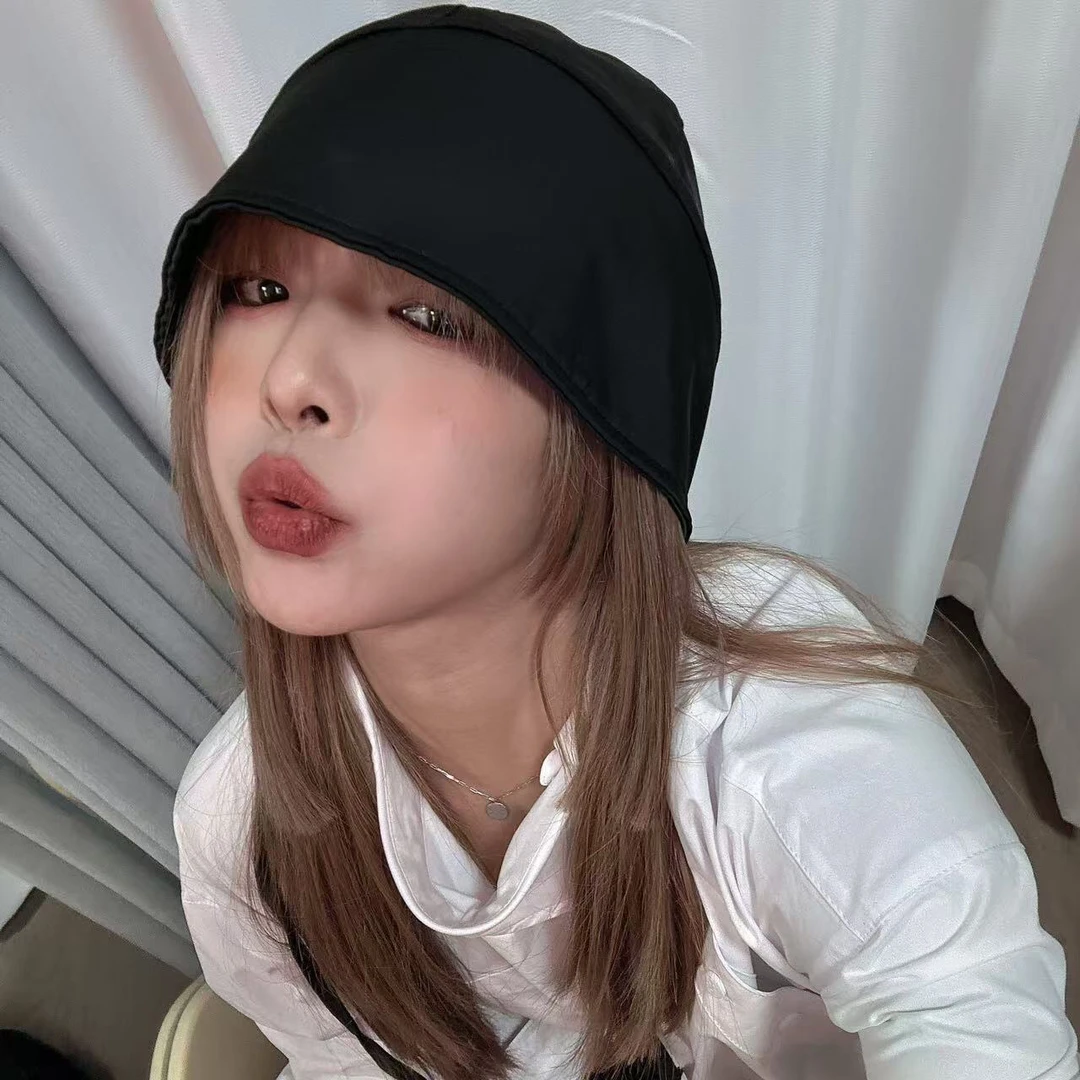 绑带潮酷ins渔夫帽