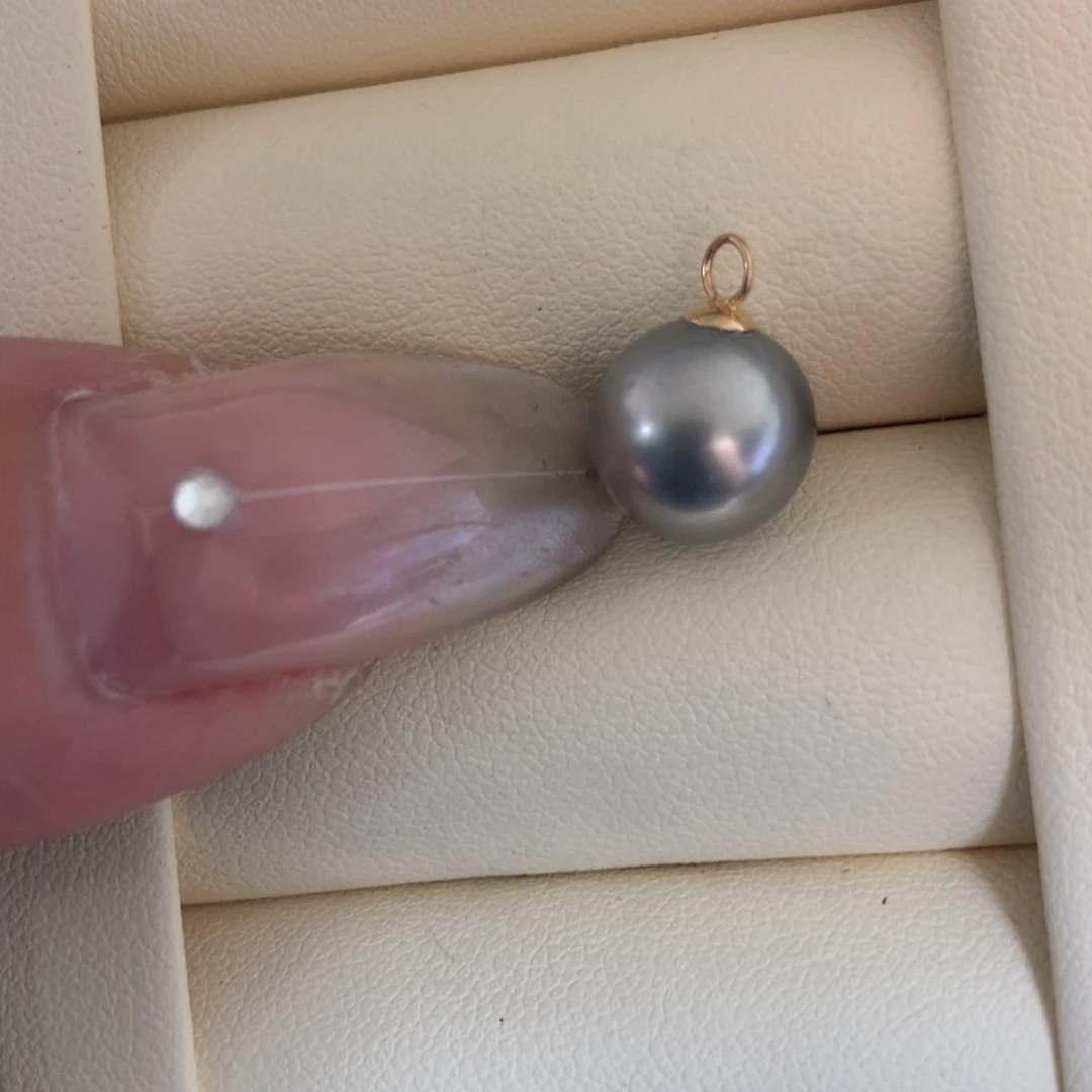 海水珍珠颈饰18K金镶嵌