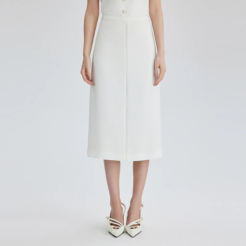 OBEG欧碧倩基础系直筒半身裙50502539