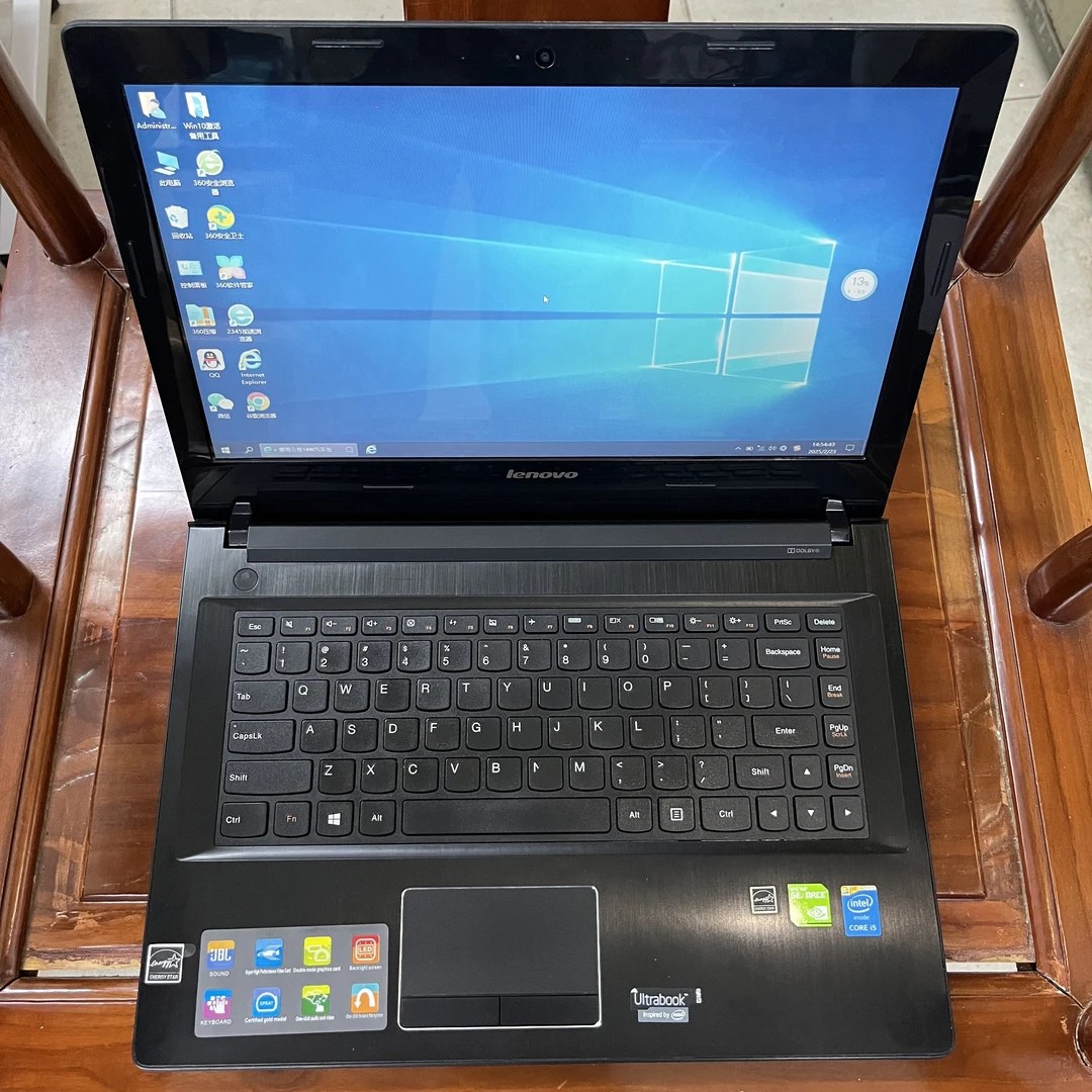 9新 Lenovo/联想 联想电脑i5 16g 128g固态+500g机械