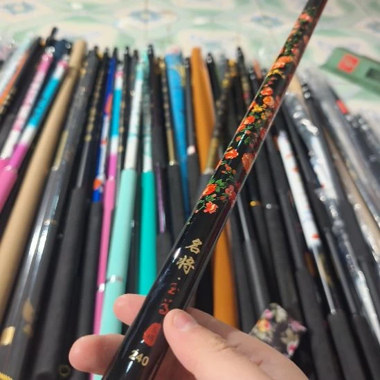 名将抄网杆全新2.4米