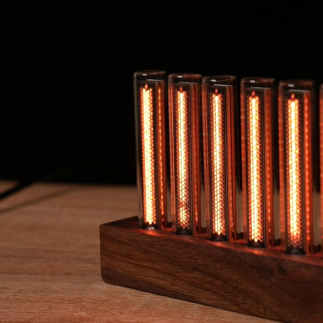 RGB拾音电平灯 拟辉光管 律动 节奏灯 朋克 礼物 摆件