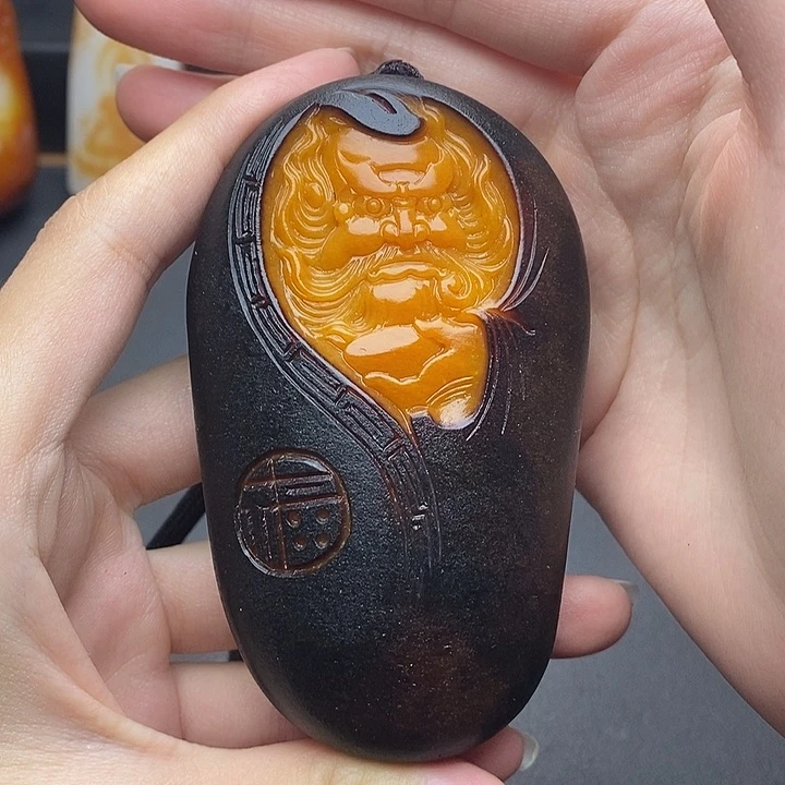 和田玉未镶嵌挂件N
