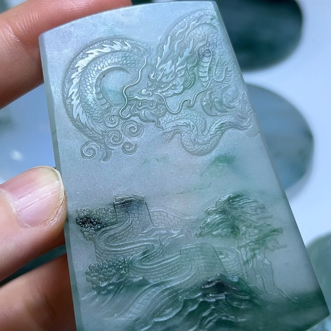 未镶嵌定制翡翠挂件