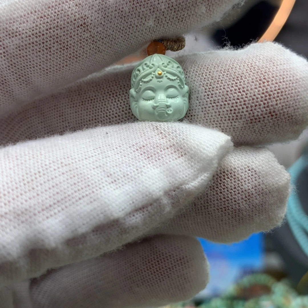 绿松石挂件未镶嵌