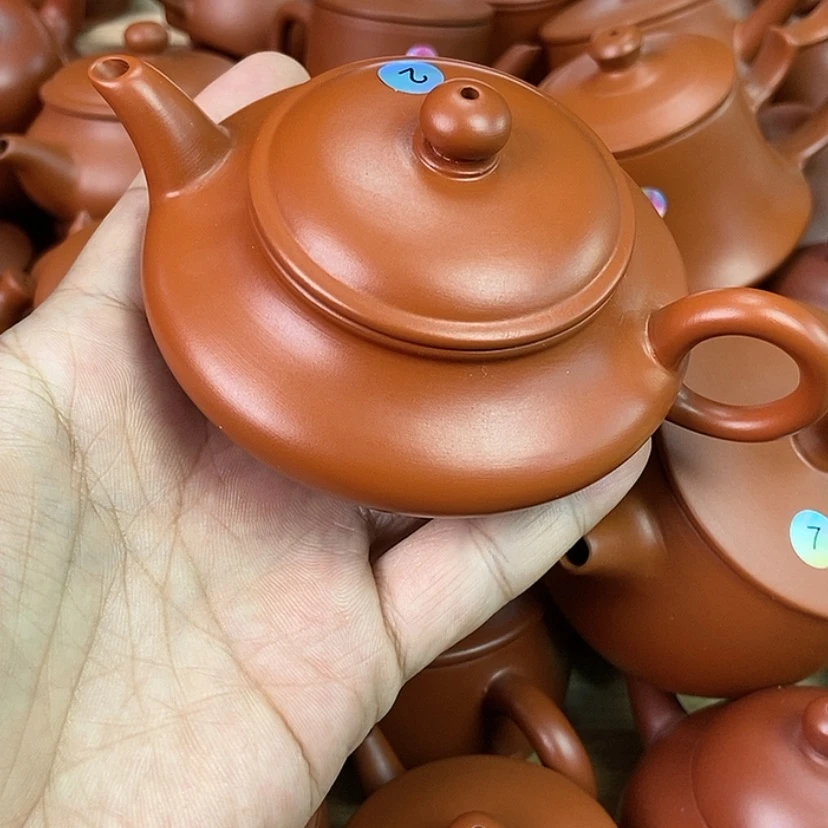 【闪购商品】茶壶朱泥110cc000000000000000