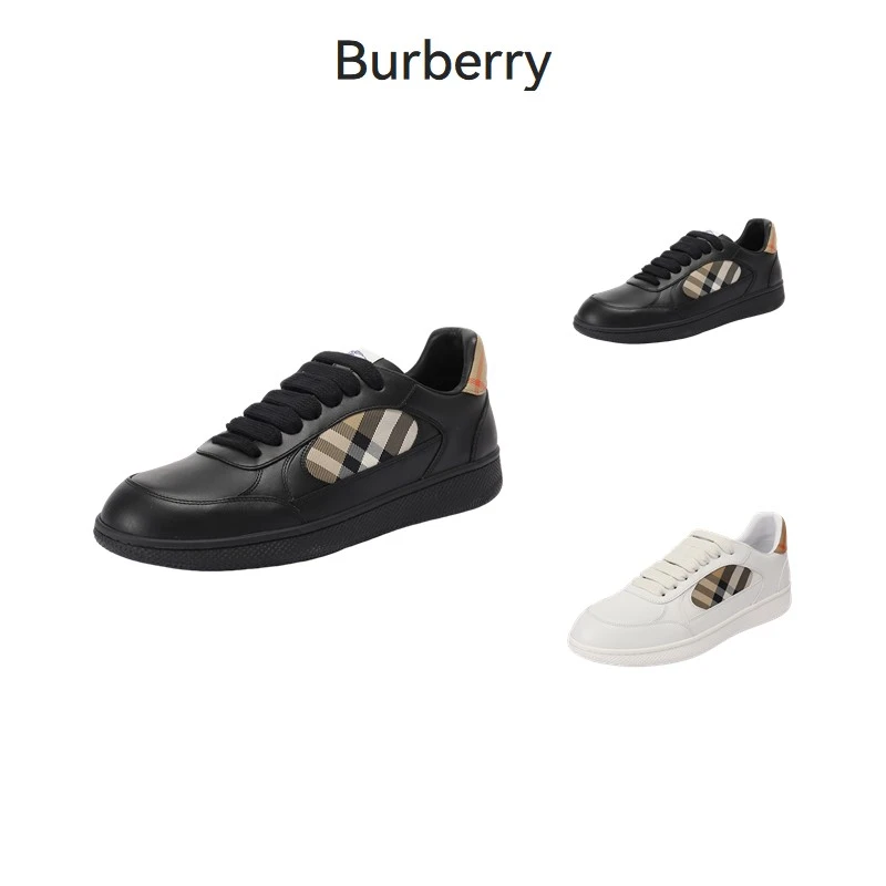 Burberry巴宝莉/博柏利 新品 男士厚底系带板鞋运动鞋 81086501
