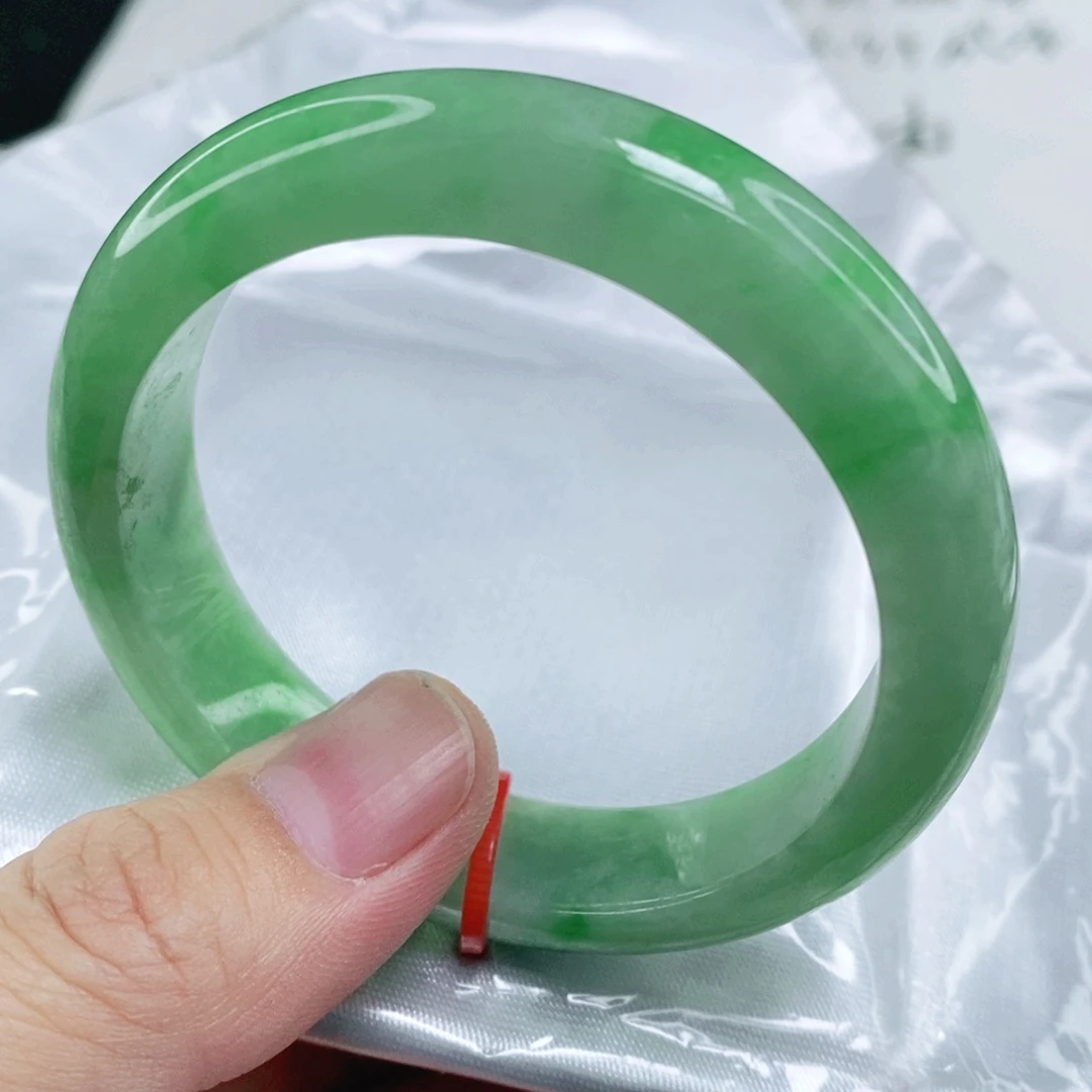 未镶嵌手镯翡翠52.6圈口