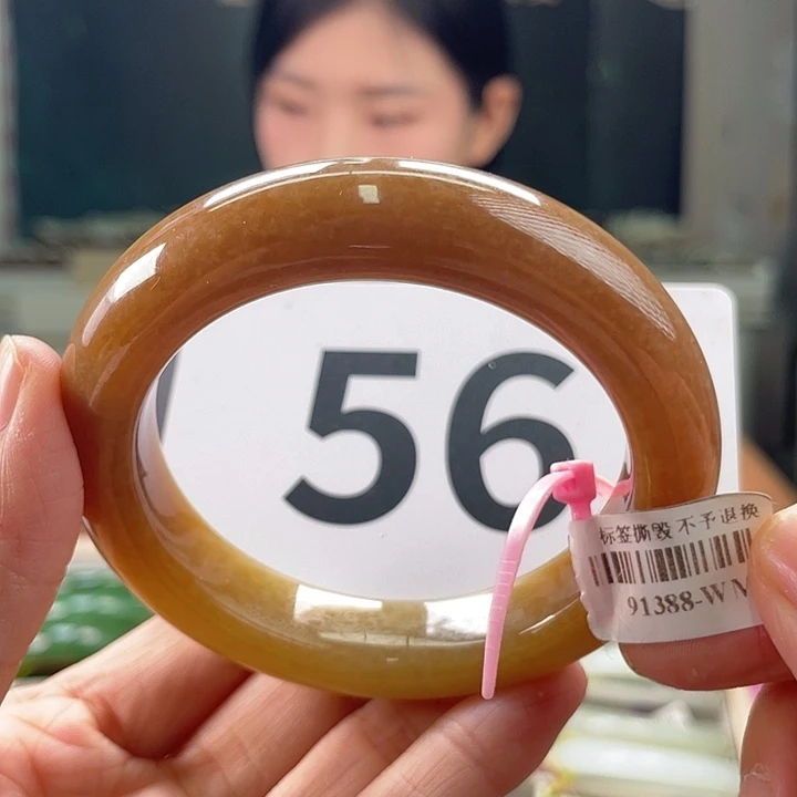 和田玉手镯未镶嵌24