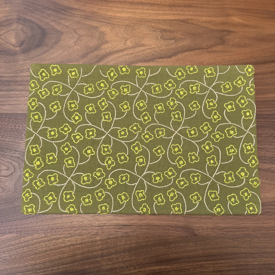 九爪花｜38.5*25｜手工刺绣茶席｜知己刺子绣