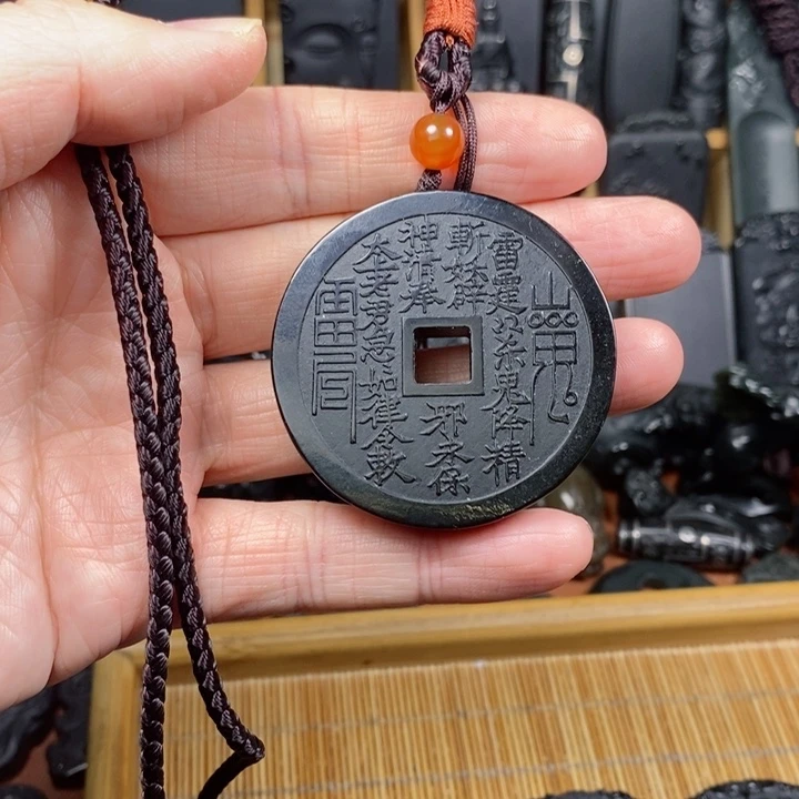 和田玉（青玉）未镶嵌颈饰