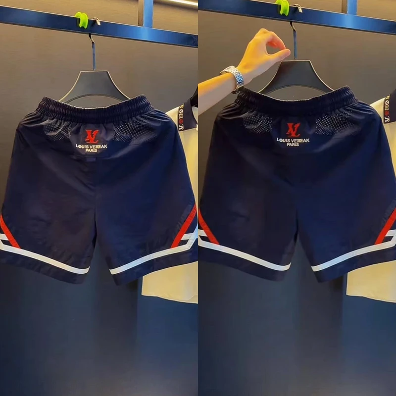 夏季时尚百搭宽松短裤舒适透气清凉轻奢潮流休闲阔腿工装