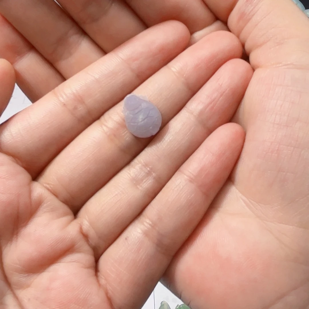 定制翡翠未镶嵌橘*宝天然缅甸翡翠A货时尚精美挂件