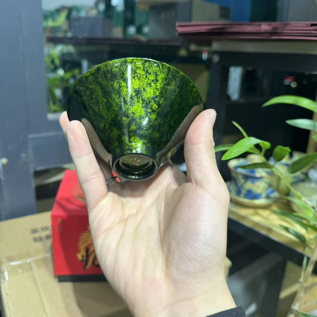 【中国邮政专属链接】漆忆-绿宝砂斗笠杯gh2849