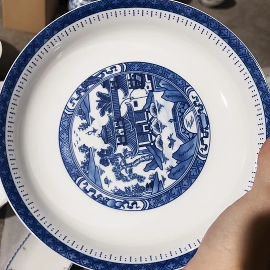 盘8寸深窝盘一个陶瓷