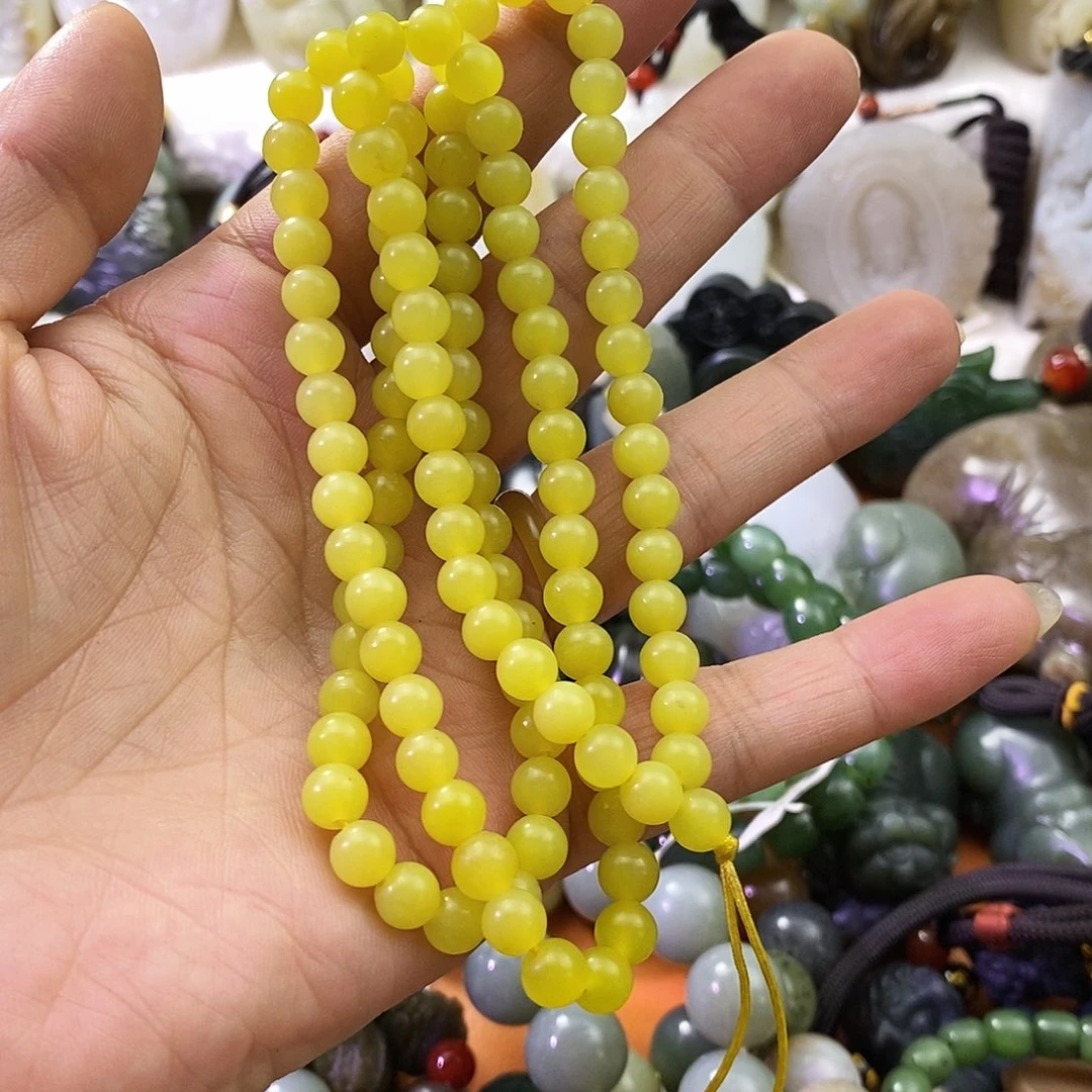 小***黑手串未镶嵌和田玉