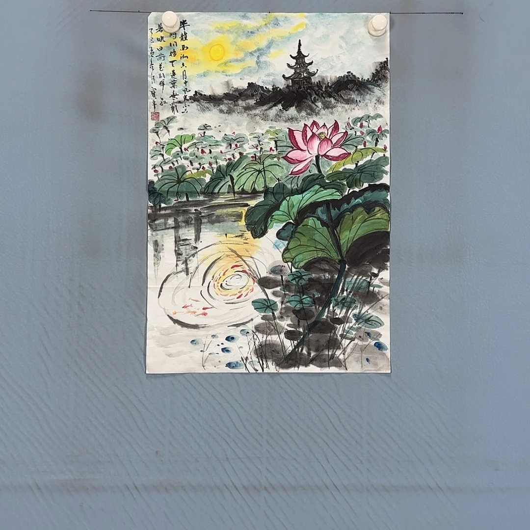 国画1496 牡丹一如您