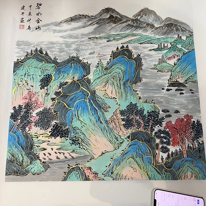 国画精品手绘作品