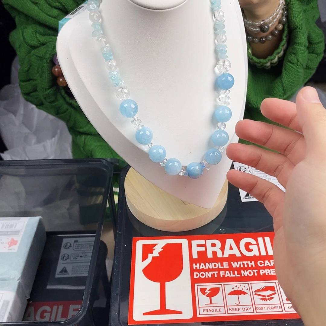 手串黄晶银S925镀金镶嵌