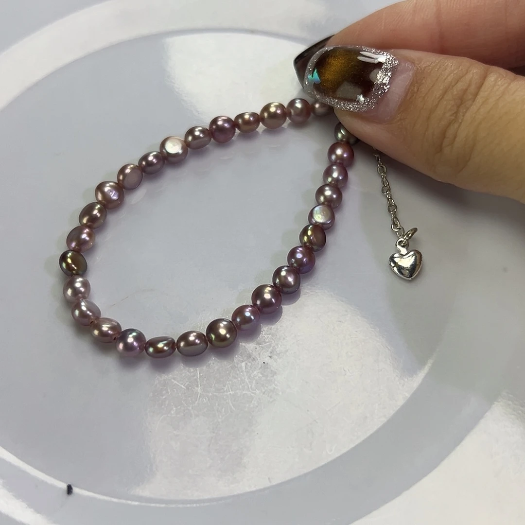 淡水珍珠手绳钛钢