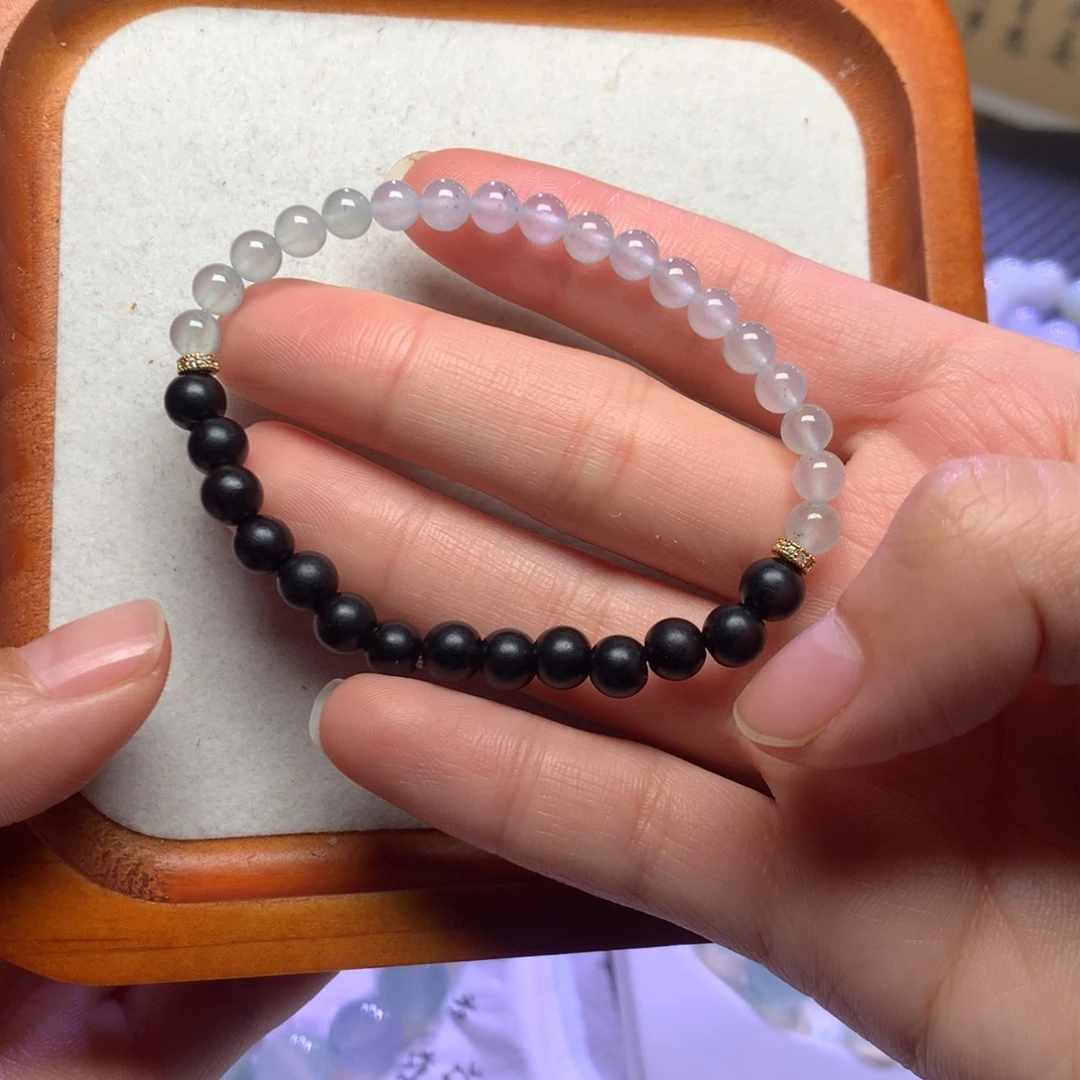 翡翠未镶嵌手链5mm