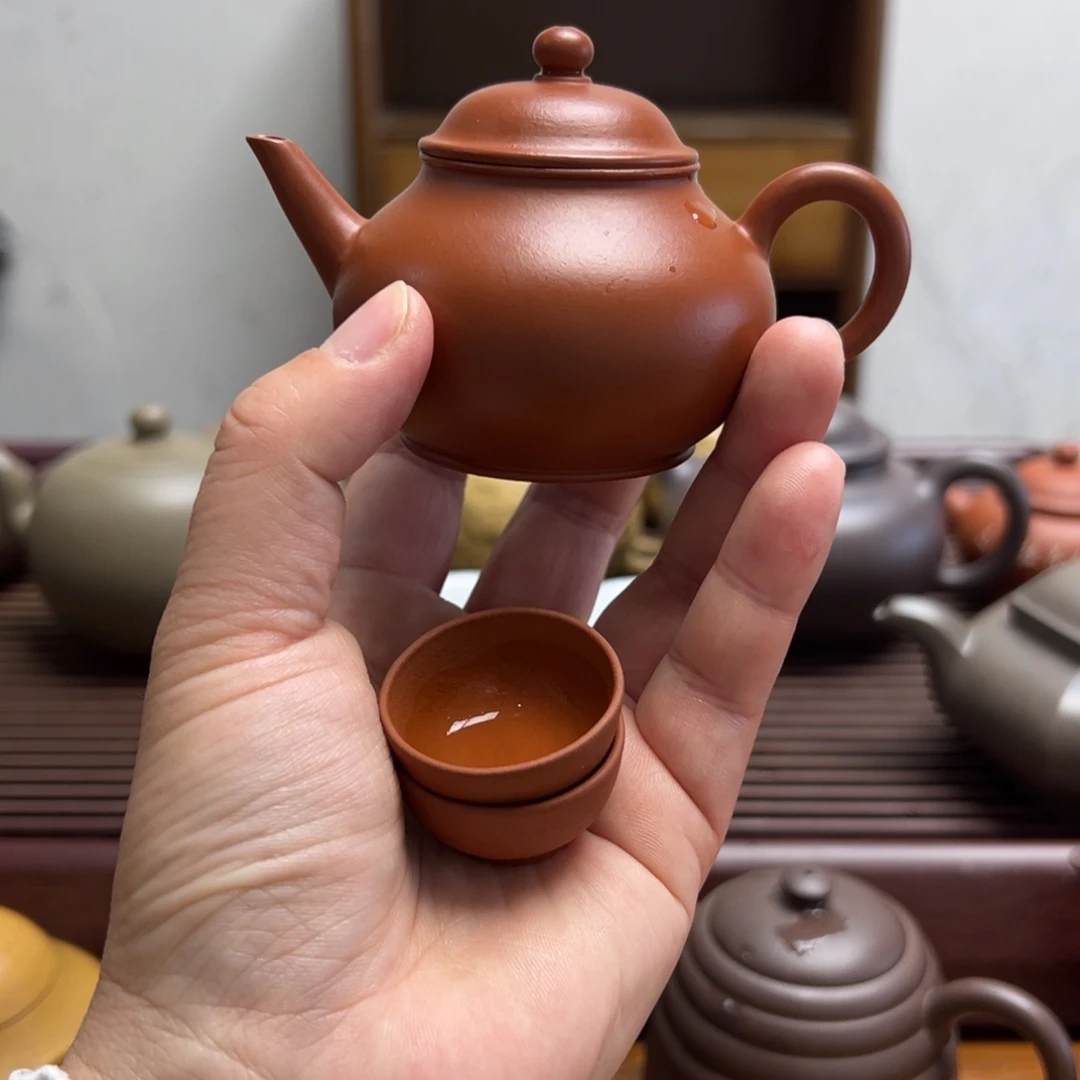 微***暖紫砂茶壶容量100毫升