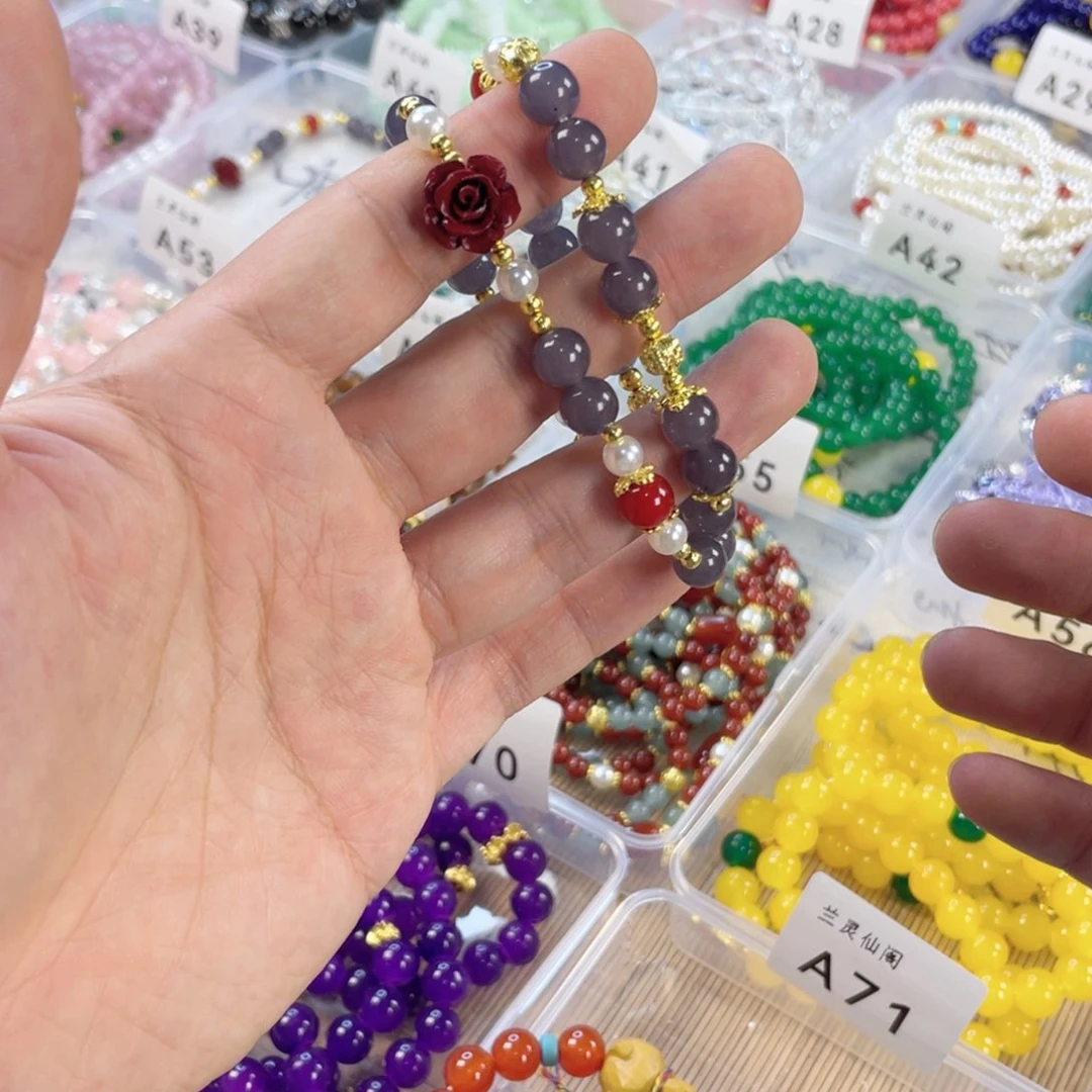 和田玉手饰银S925镀金镶嵌