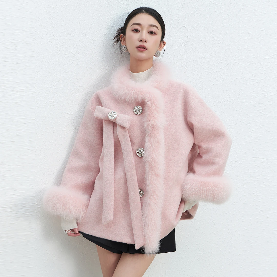 【陈大可】EVA OUXIU/伊华欧秀小香风羽绒服45WLS5785