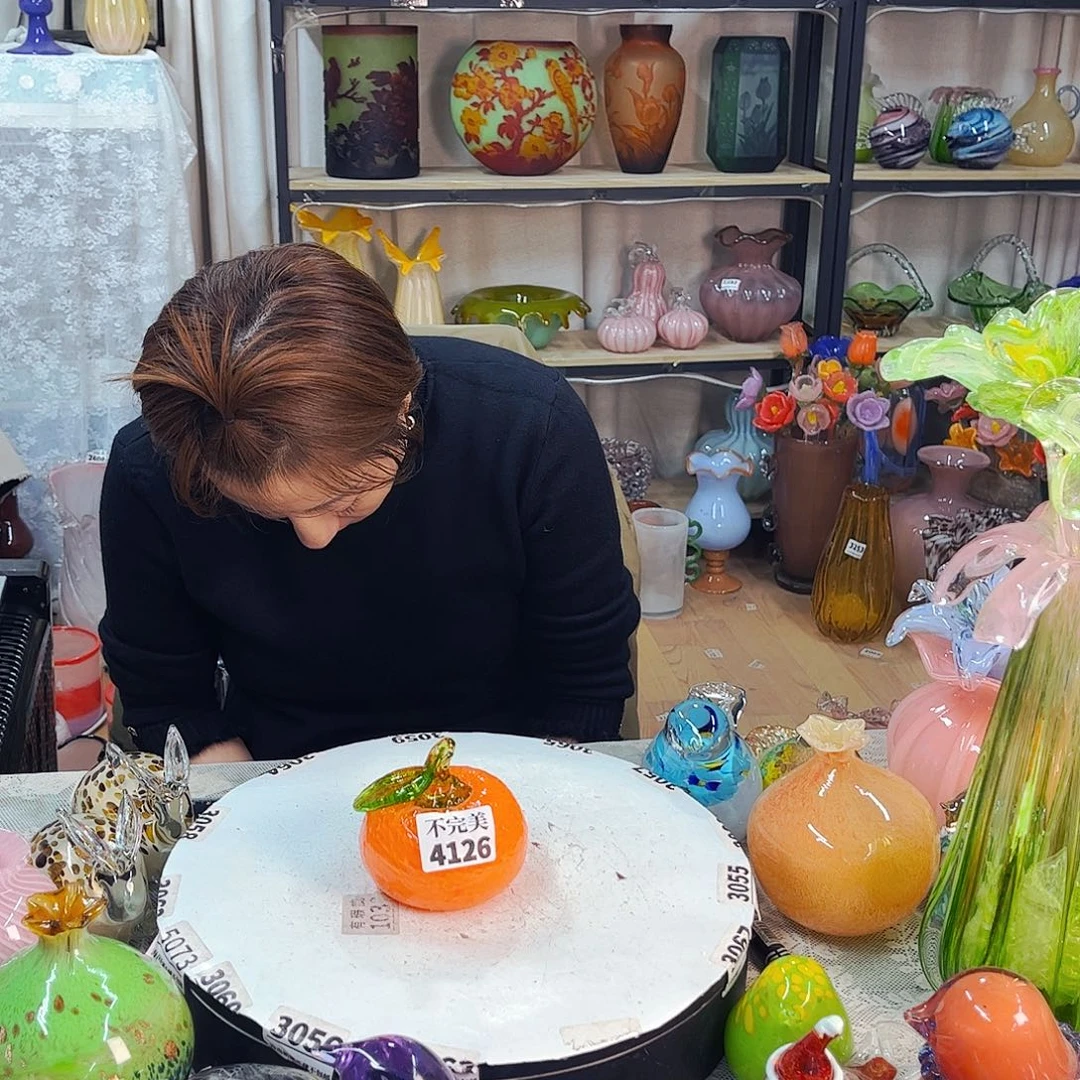 橘子不完美 福利家悦琉璃工艺品