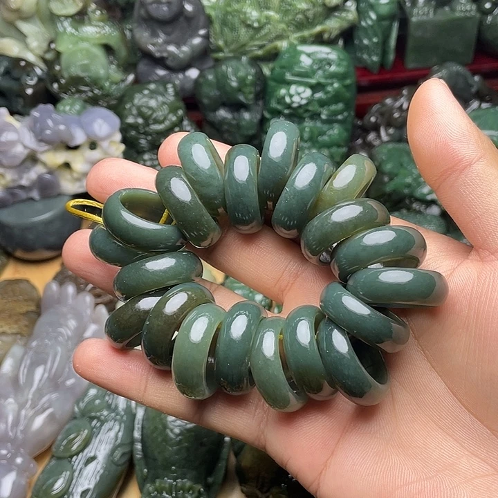 心***印和田玉未镶嵌挂件