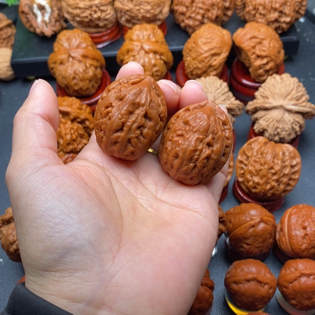 文玩核桃把件花王