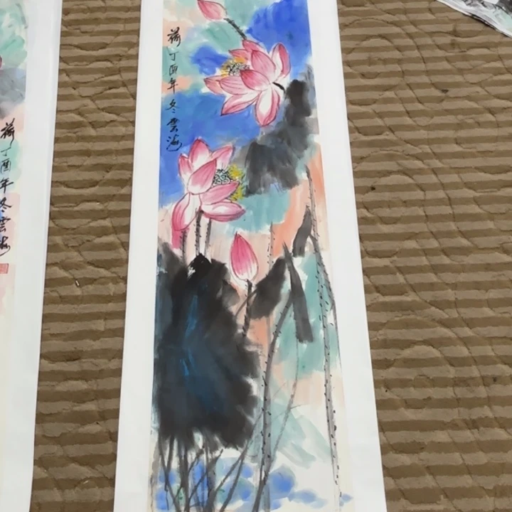 国画花鸟等多种形式