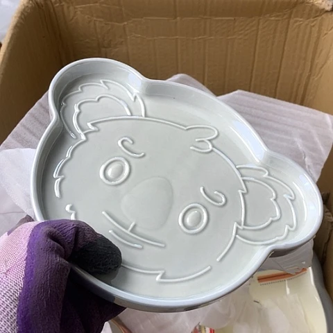盘陶瓷制品满25拼单发货默认微瑕