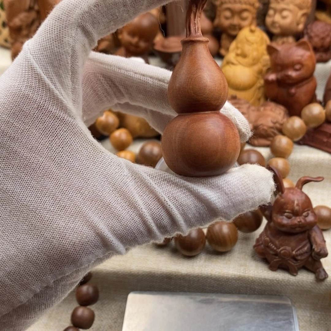 檀香木手串/手链印度迈索尔，老山檀香，奶香，葫芦