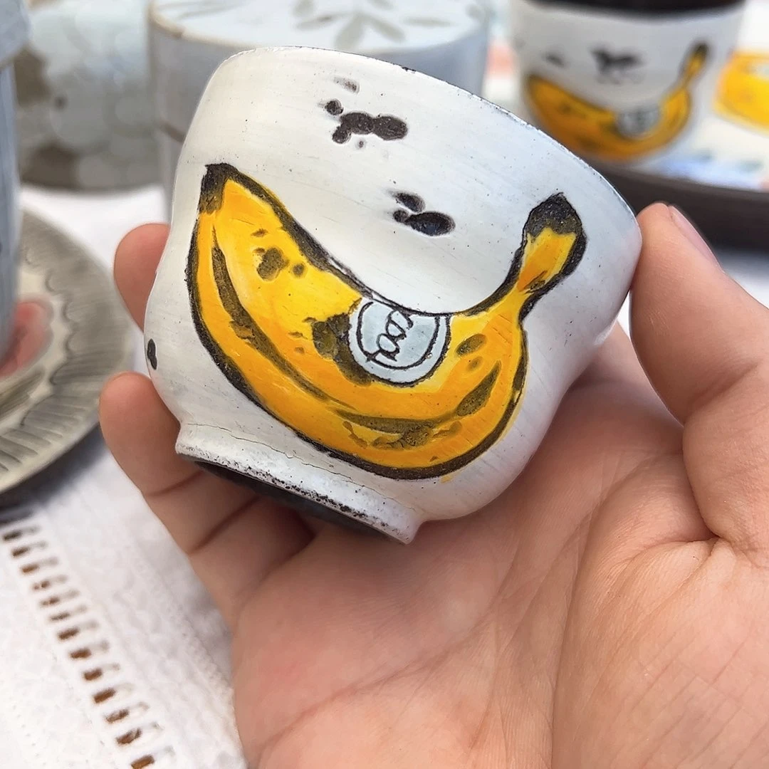 ?****了景德镇手工制作瓷杯