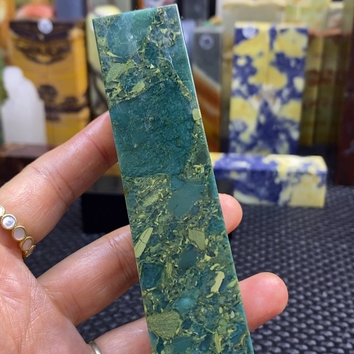 广东石青田石印章石