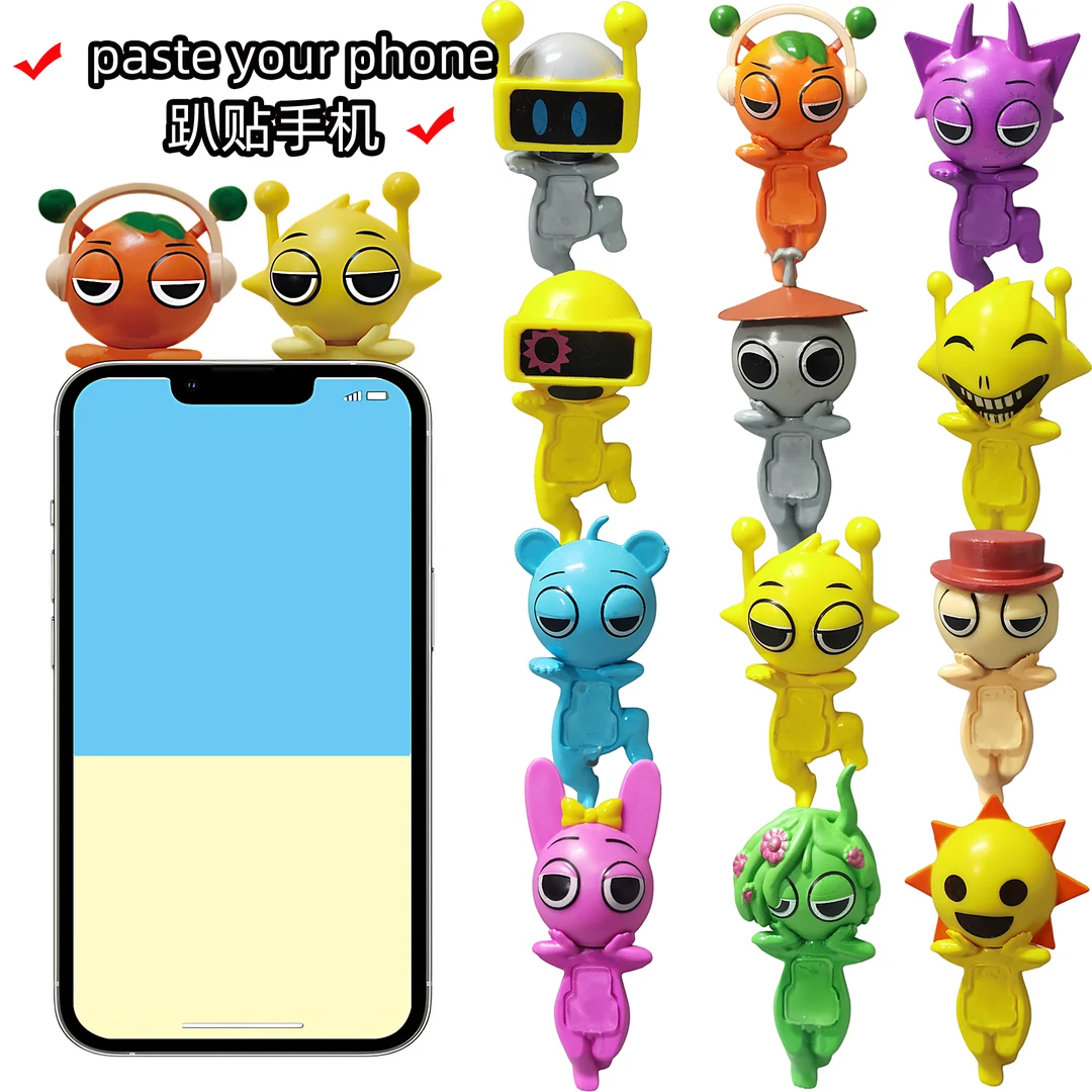 节奏盒子趴趴手机公仔SprunkiPlush玩具摆件可爱萌物儿童盲盒礼物