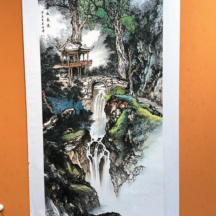 国画书法作品多次参加