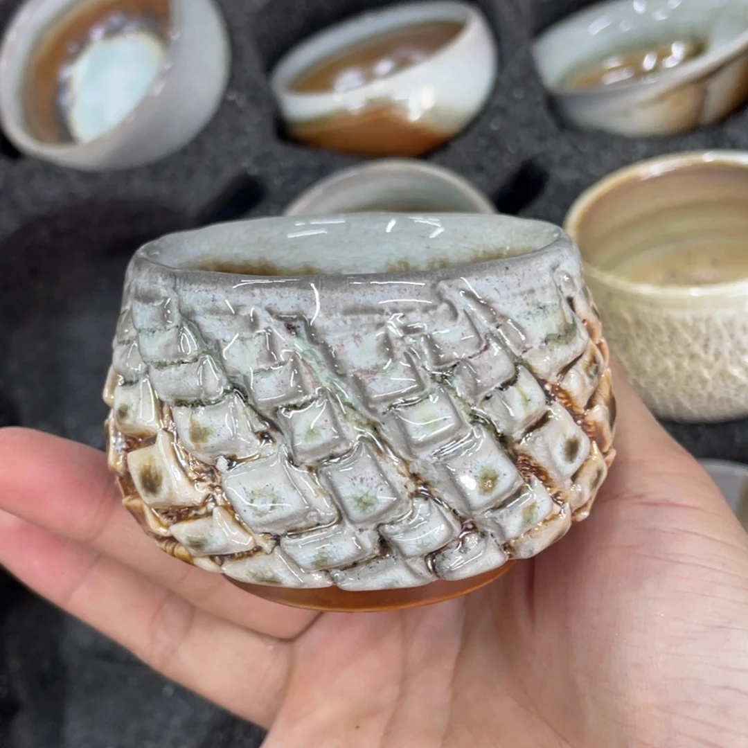 纯手工柴烧茶壶茶具