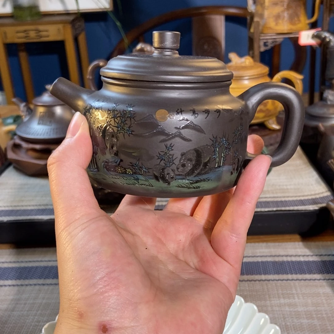 茶壶紫砂紫砂茶具微瑕疵